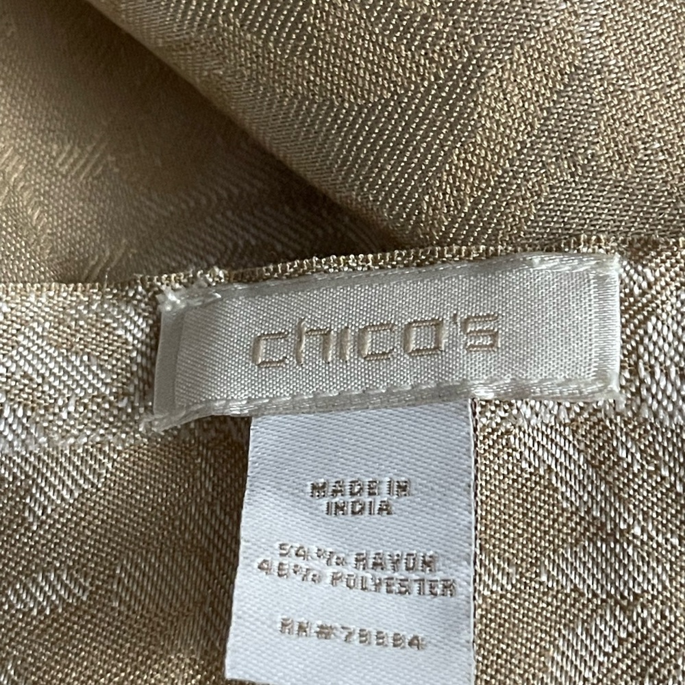 Chico's Gold Scarf